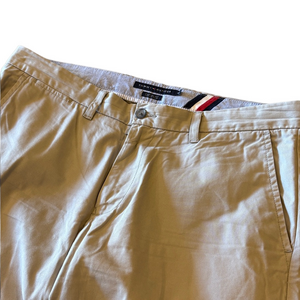 Tommy Hilfiger Mens 36 Tan Custom Fit Pants